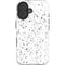 White Speckle iPhone 16 Plus Impact Case